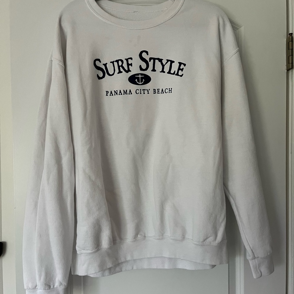 Surf style sweatshirt